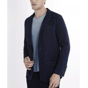 Ag Adriano Goldschmied Navy Blazer